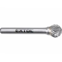 EXTOL industial turbómaró, rotormaró, Méret: ⌀12mm, szár 6mm, keresztfogazás volfrámkarbid (vídia)