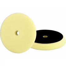 EXTOl premium polírkorong, erős polírozás, T80, 180×25mm, tengely: 22 mm; sárga, tépőzáras