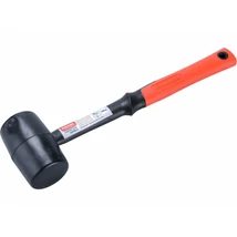EXTOL premium gumikalapács, Fej súlya: 0,28 kg, ⌀50 mm, üvegszálas nyéllel, fekete gumi
