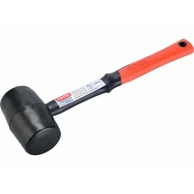 EXTOL premium gumikalapács, Fej súlya: 0,48 kg, ⌀60 mm, üvegszálas nyéllel, fekete gumi