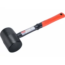 EXTOL premium gumikalapács, Fej súlya: 0,91 kg, ⌀80 mm, üvegszálas nyéllel, fekete gumi