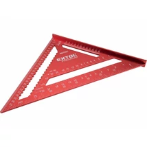 EXTOL premium asztalos derékszög, 300 mm, ALU, lézer gravírozott, mm beosztás, 0-90° ferde beosztás