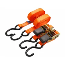 EXTOl premium rakományrögzítő gurtni, 2db, kampós, max. 800kg; 5m×25mm, EN12195-2,TÜV/GS