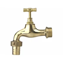 EXTOL premium kerti csap, kifolyócsap, 3/4" külső menettel, sárgaréz, tömlővéges, 3/4" tömlőhöz