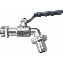 EXTOL premium kerti kifolyócsap, 3/4" külső menettel, karos, tömlővéges; 3/4" tömlőhöz, 230g