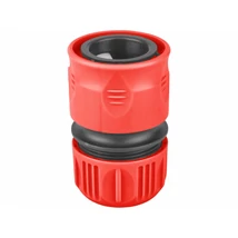 EXTOL premium gyorscsatlakozó tömlőelem, 1"-25mm Vízstoppos, ABS műanyag, 1 db