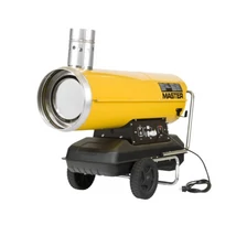 MASTER BV290 gázolajos kéményes hőlégfúvó, Fűtőteljesítmény: 85kW, Ventillátor légszállítás: 3000 m3/h, szállítókocsival