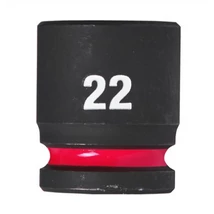 Milwaukee 1/2' négyszög Gépi dugókulcs 22mm, hatlapú, 38mm rövid