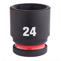 Milwaukee 1/2' négyszög Gépi dugókulcs 24mm, hatlapú, 40mm rövid