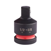 Milwaukee 1/2"-ról, 3/8"-ra négyszög Gépi dugókulcs adapter