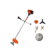 RURIS DAC 410 benzinmotoros bozótvágó, fűkasza 57cm3, 3,3Le, damilfej, 3ágú vágótárcsa, 8fogú vágótárcsa, 90fogú vídiás vágótárcsa, dupla vállheveder