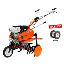 RURIS DAC 6500K Benzinmotoros kapálógép, rotációs kapa, 208cm3, 2x3 kapatag, 2+1 sebesség +gumi kerék