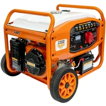 RURIS R-Power GE 8000 benzinmotoros egy,- és háromfázisú áramfejlesztő, Max: 7500W/400V, 3X10.1Amper, Motor: 459.0 cm3, feszültségszabályzó, Önindító