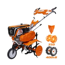 RURIS 7500 ACC1 Benzinmotoros kapálógép, rotációs kapa, 208cm3, 2x3 kapatag, 2+1 sebesség+ gumikerék +fémkerék, +töltegető eke