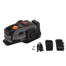 Riwall RRM 500 APP fűnyíró robot, 20V, 2Ah, 500m2, 130 méter telepítő huzal Wi-Fi / Bluetooth