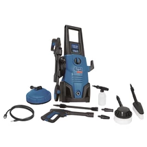 Scheppach HCE 1600 magasnyomású mosó, 135 bar, 1600W, tartozékokkal