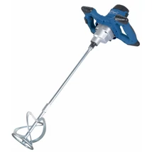 Scheppach PM 1200 elektromos festék- és habarcskeverő 1200W, szimpla szár, 1 sebesség, keverőszár tartozék