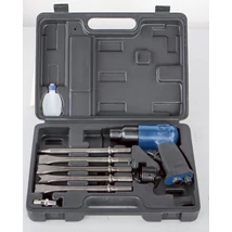 Scheppach Pneumatikus, levegős vésőkalapács 5db vésővel, koffer