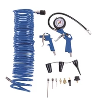 Scheppach kompresszor 14 részes gép szett, kerékfuvató, lefuvató pisztoly