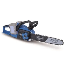 Scheppach BC-CS355DUO-X akkumlátoros láncfűrész, 40V, (2x20V), lánc 3/8"-1.1-52 szem, vezető 35cm, akku és töltő nélkül (IXES 20 V termékcsalád)