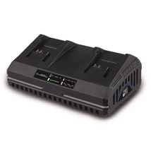 Scheppach SDBC2.4A - IXES 20 V dupla akkumlátor töltő, 20 Volt, 2,4A (IXES 20 V termékcsalád)