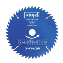 Scheppach körfűrészlap fához, TCT, 165x20x1,6mm, Z48 fogas BC-HCS165-X / C-HCS165-X-hez
