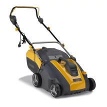 Stiga SV 415 E elektromos gyepszellőztető, gyeplazító, 38cm, 1500W, 20 acél kés, rugós tengely, fűgyűjtő, indukciós aszinkron motor