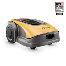 STIGA A 300 robotfűnyíró, max: 450m2, 2,0Ah akkumlátor, 40 perc munkaidő, VEZETÉK NÉLKÜL TELEPÍTHETŐ, GPS VEZÉRELT