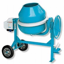 Omaer C250 betonkeverő, 230V, 1.1 kW, 235/190 liter,