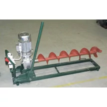 TRESZ ETF-250F elektromos vízszintes talajfúró, 2.2 kW, 230V frekvencia váltós, átmérő: 110-250mm (csigatag nélkül)