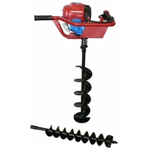 TRESZ FTF-200 függőleges talajfúró HONDA GX-50 motorral, 100-150-200 fúrószárakkal