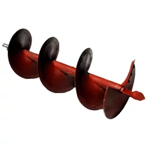 120mm Fúrócsiga kezdőtag 1m-es, vízszintes talajfúróhoz