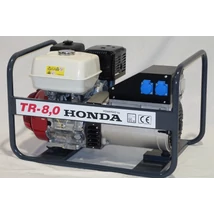 Tresz TR-8,0 AVR Áramfejlesztő háromfázisú HONDA GX-390, 3 fázis 8,0 kVA, 1 fázis, 5,0 kVA, AVR