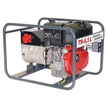 Tresz TR-6,5 L AVR Áramfejlesztő háromfázisú LOMBARDINI I5LD400 dízel, 3 fázis 6,5 kVA, 1 fázis 4,0 kVA,  AVR, 3000/perc fordulat