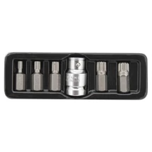 YATO Bit klt. 6 r. SPLINE M5-M12 L=30mm 1/2 col