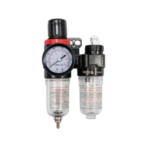 YATO Levegő előkészítő nyomásszabályzóval kenőtartállyal 1/4 col 25 cm3