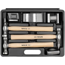 YATO Karosszériás kalapács és egyengető klt. 7r.