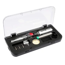 YATO Forrasztópáka készlet 7 részes, bután gáz üzemű (gáz nélkül) Piezo