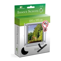 Globiz Szúnyogháló ablakra 100x100 cm fekete