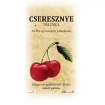 Matrica cseresznye 1 db 50db/csom.
