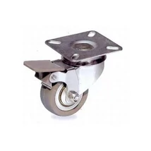 KERÉK GUMIS 75 MM FORGÓ-FÉKES BPA-TPA D110-32CA075S