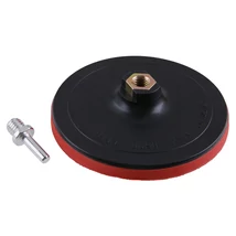 FESTA Tépőzáras gumitányér 150 mm M14 + 8 mm csapos adapter