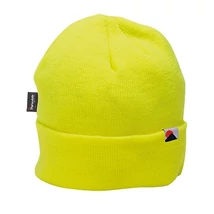 PORTWEST Téli kötött sapka Hi-Vis, yellow