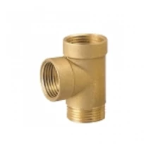 LEO 3 ágú réz idom