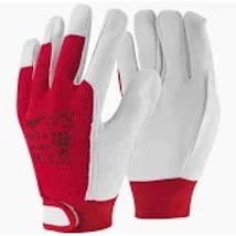 TOP GOVE kecskebőr védőkesztyű piros 9