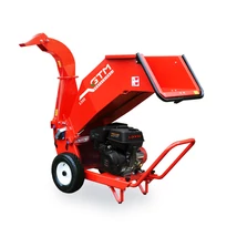 GTM GTS 1300 GE TO benzinmotoros ágaprító gép elektromos indítással és elfordítható kürtővel