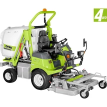 GRILLO FD 13.09 4WD első vágóasztalos magas ürítésű fűgyűjtős fűnyíró traktor, 132 cm, YANMAR Diesel 1331 cm3, 18,9kW, HIDRO váltó - ÖSSZESZERELVE ÉS HASZNÁLATRA KÉSZEN SZÁLLÍTJUK!