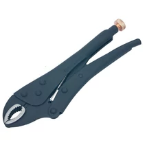 EXTOL önzáró fogó, gyorsszorító fogó, erősített, Hossza: 250mm fekete