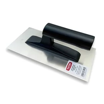 EXTOL premium glettvas, glettelőkanál  rozsdamentes; (műanyag nyél) 13×27cm