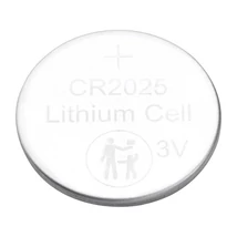 gombelem klt. 5 db, Lítium, 3V, méret: (CR2025); hosszú élettartam, bliszteren